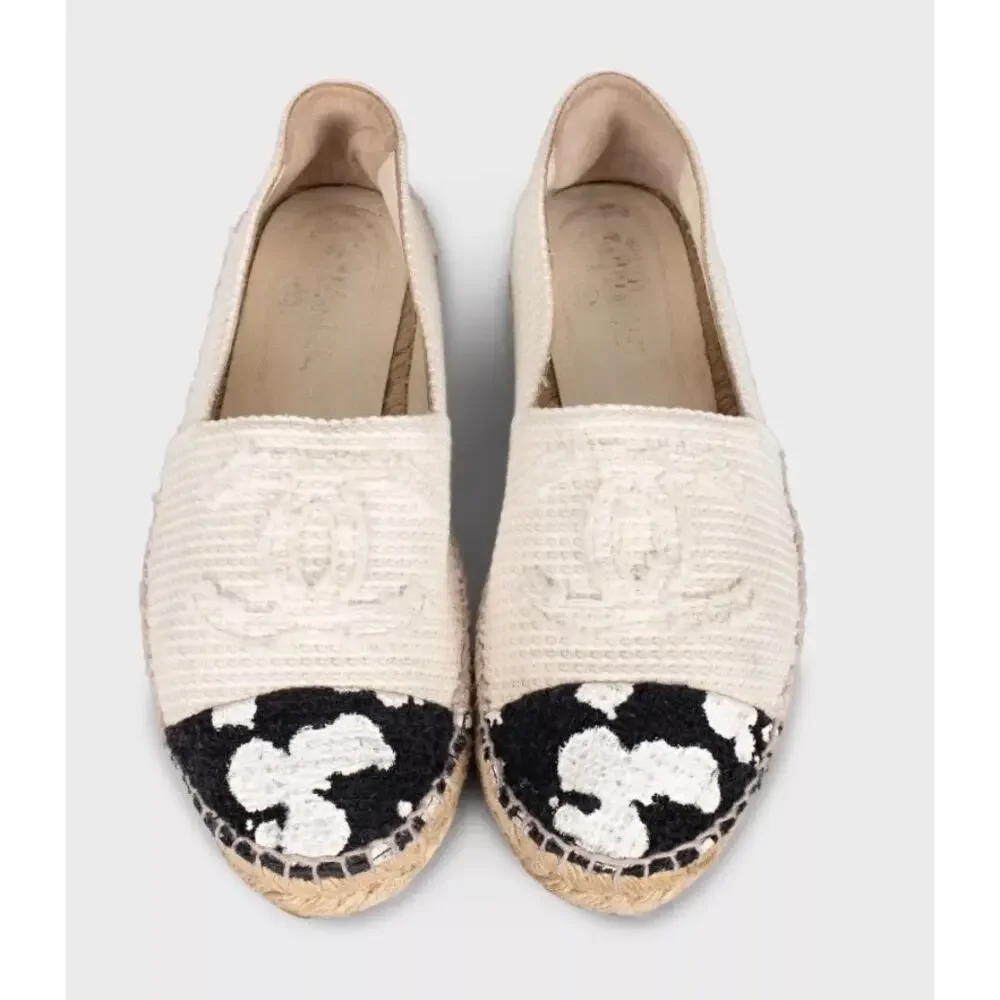 CHANEL white logo